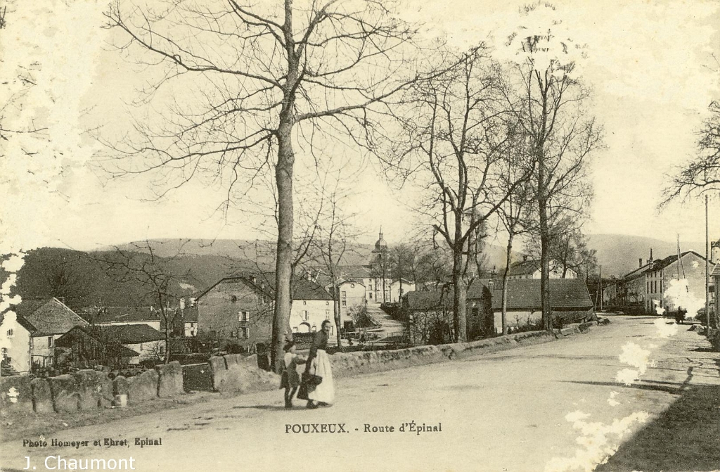 Pouxeux/Pouxeux. Route d'Epinal (3)
